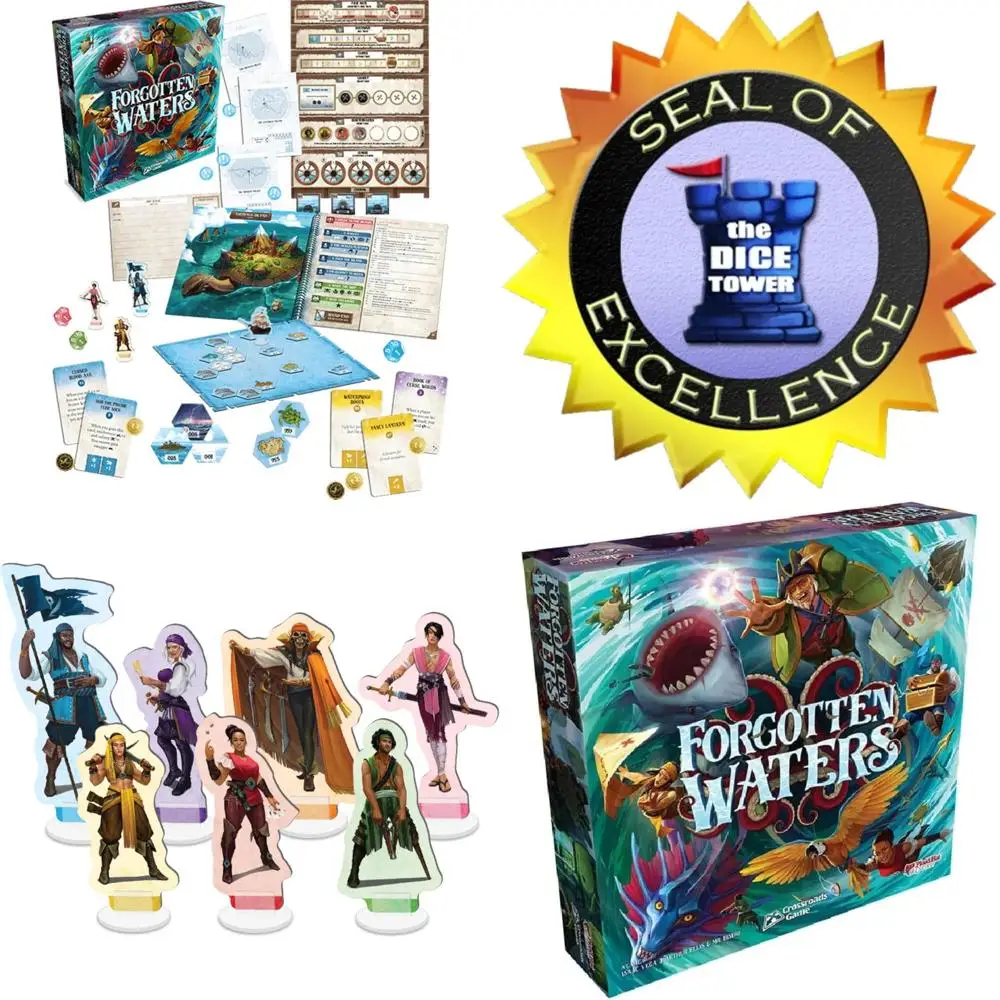 

High Seas Havoc: A Swashbuckling Pirate Adventure Game for 3-7 Players, Ages 14+, 2-4 Hours Playtime by Plaid Hat Games