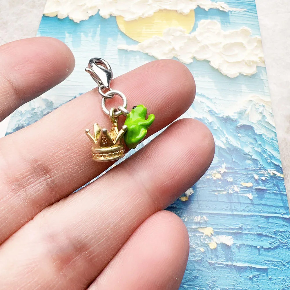 Charm Pendant Frog Prince Women Men 2024 Summer Brand New Vintage 925 Sterling Silver Gift
