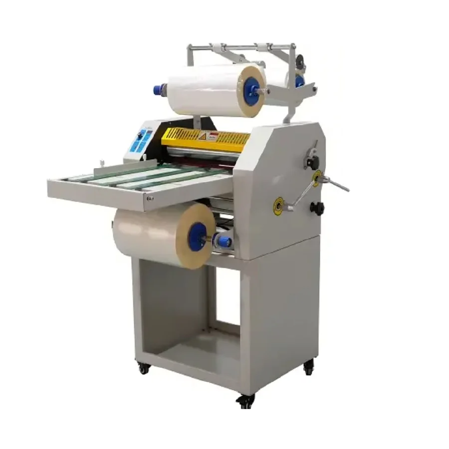 SMFM390A Best Price Sheet to Roll Double-sided Laminator Digital Oil Heating Manual Laminating Machine
