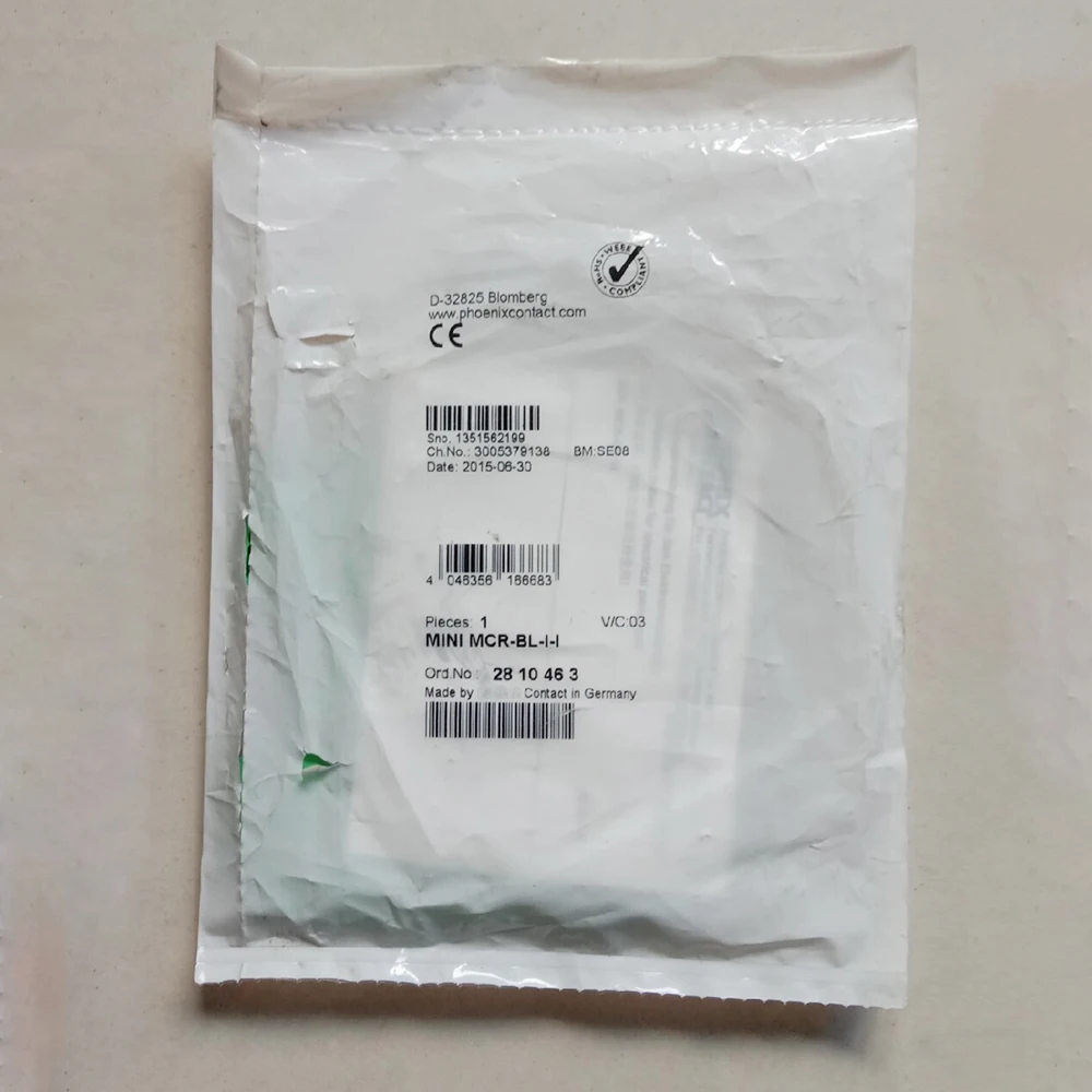 피닉스를 위해 2810463   MINI MCR-BL-I-I 신호 컨디셔너 0(4)mA...20mA 고품질 고속 선박