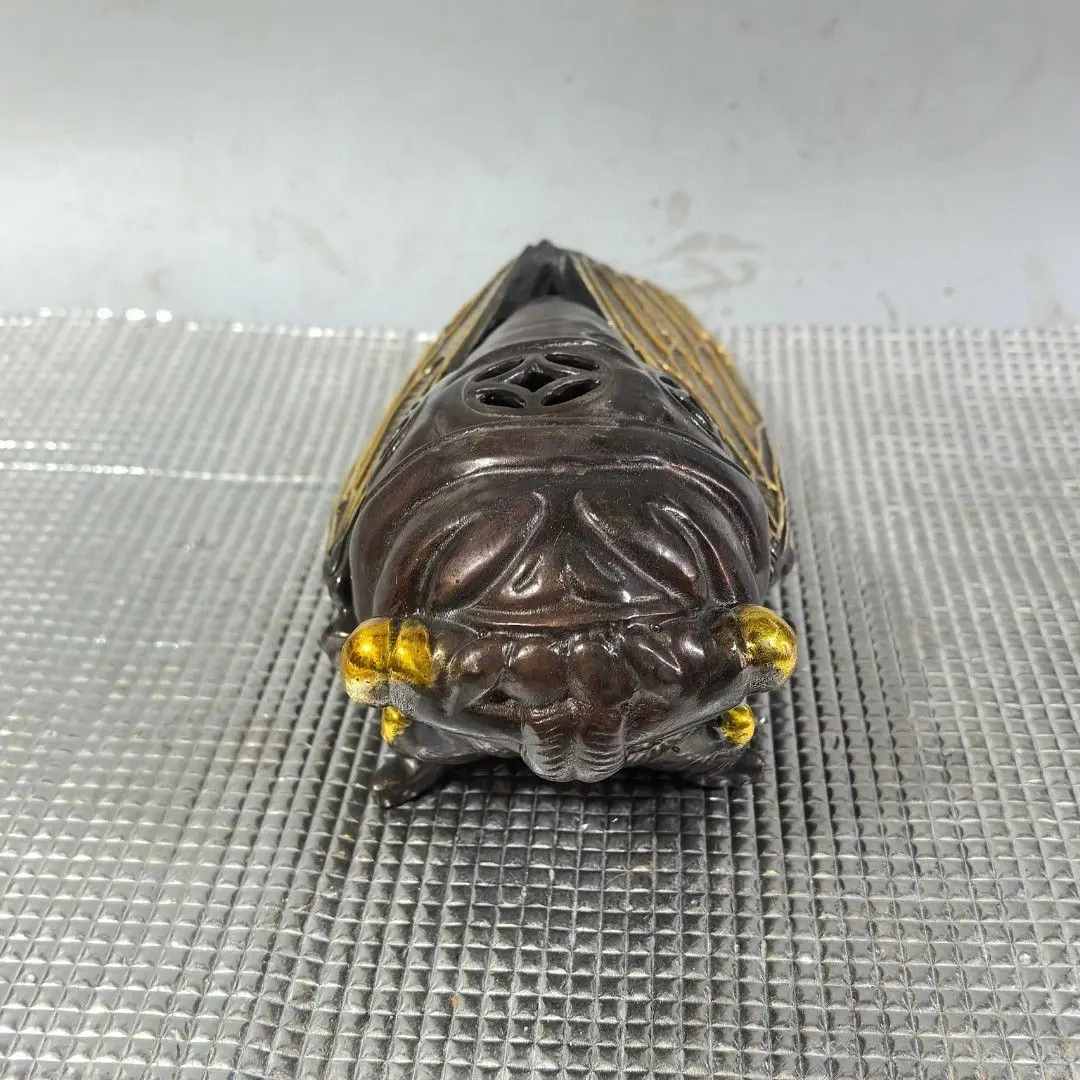 Cicada incense burner Statue Sculpture Figurine Home Decoration