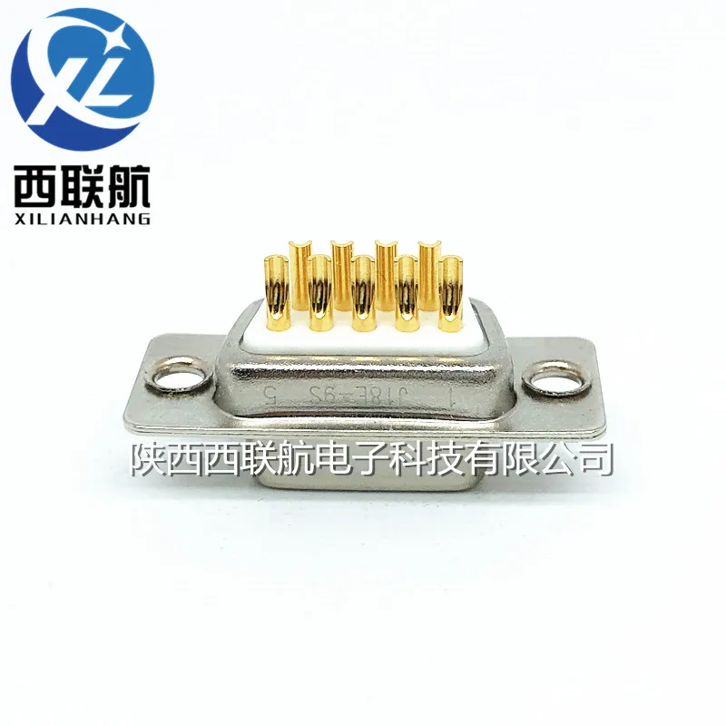 9 Pole Rectangular Connector J18E-9S J18E-9P Aviation Plug Socket Cable Head Male-female Mating