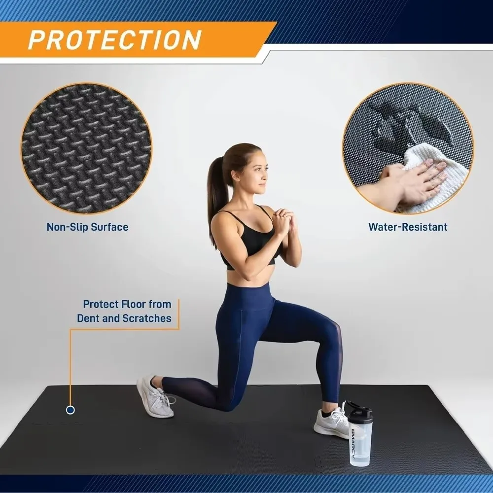 Estera de juego de espuma EVA de fácil limpieza, rompecabezas entrelazado, almohadilla para suelo de azulejos, superficie protectora suave, esteras de Yoga para suelo de casa Tatami