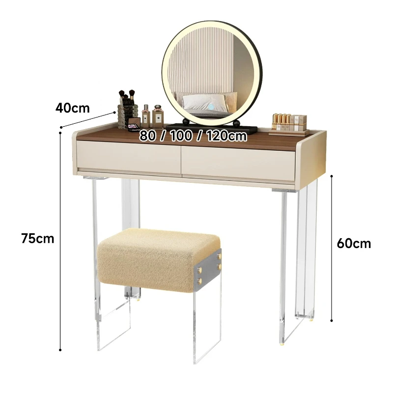 Farmhouse Dividers Dressing Tables Drawers Coffee Coffee Mirrors Vanity Desks Open Sectional Tocador Maquillaje Funiture Home
