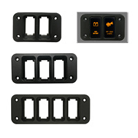 2 / 3 / 4 Gang Push Switch Housing Holder Mounting Bracket Panel for Toyota LandCruiser Prado Hilux Hiace Switch 39mm x 21mm