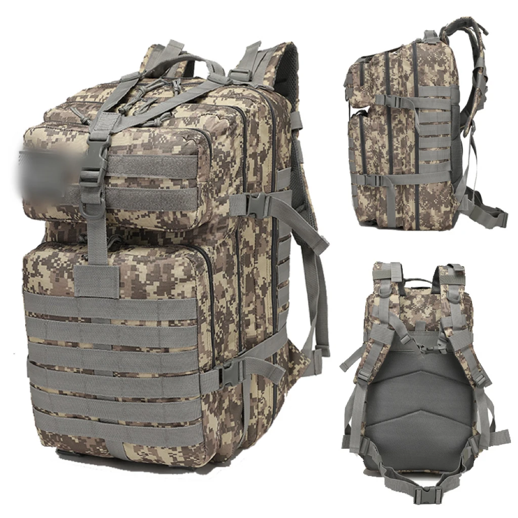 

Tactical Sports Trekking Fishing Hunting Camping Hiking Bag Oxford Camouflage Shoulder Backpack Outdoor Rucksacks
