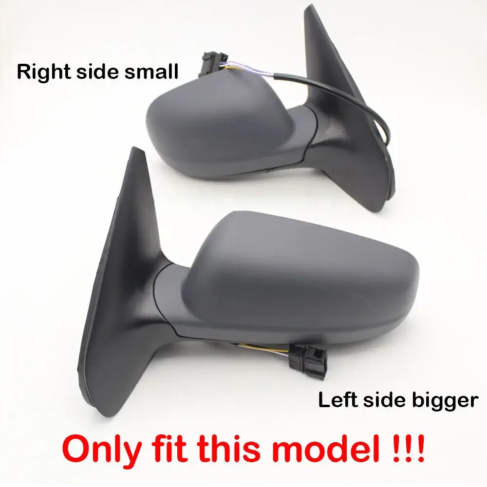 For LHD VW Golf 4 MK4 1998-2002 Passat B5 Jetta Car Sticker Rearview Side Mirror Cover Wing Cap Exterior Door Case Trim ABS view 3