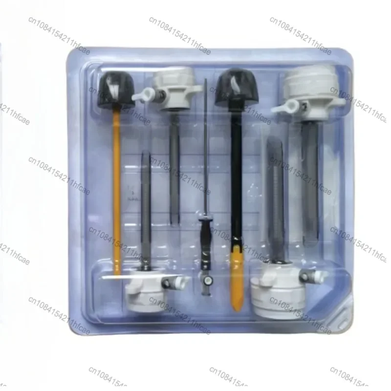 Geyi Factory Price Surgical Disposable Bladed Trocars 5mm 10mm Laparoscopic Instruments Sterile