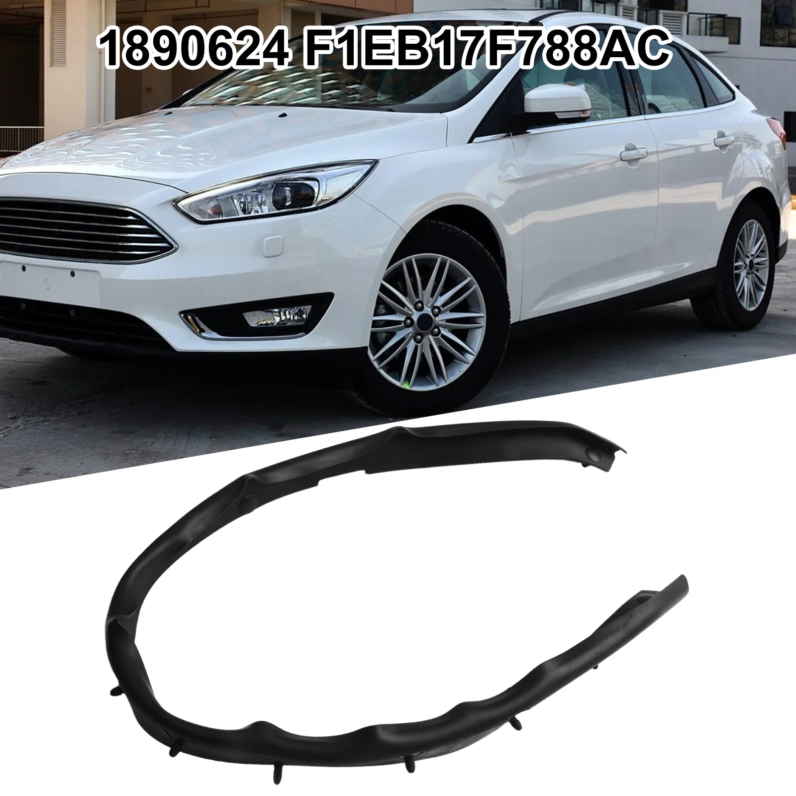 Front Bumper Trim Front Bumper Cross Trim Replacement Part Size As Shown In The Picture Anti-corrosion OEM Number 1890624