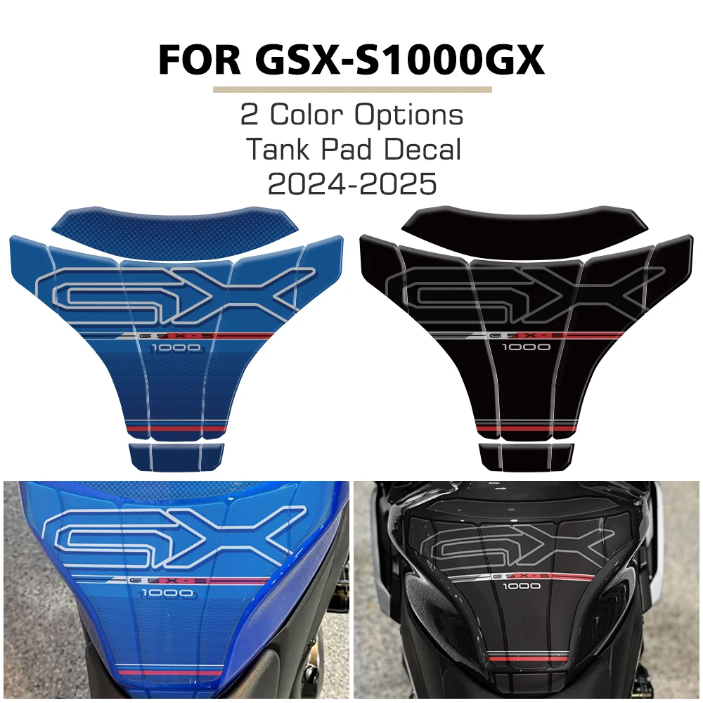 Motorcycle Fuel Tank Pad Sticker Protector Decal For SUZUKI GSX S1000 GX GSX-S1000GX 2024 2025 Reflective Waterproof Sticker