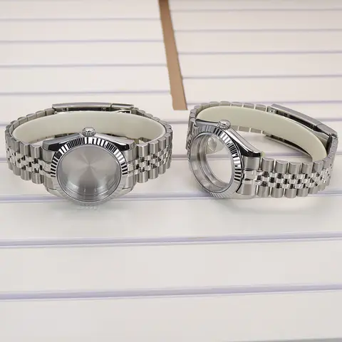 36 मिमी 40 मिमी लक्ज़री पुरुषों की घड़ी केस स्ट्रैप पार्ट्स सफायर ग्लास डेटजस्ट सेको Nh35 Nh36 Nh34/38 मियोटा8215 मूवमेंट 28.5 मिमी डायल के लिए 10 best sales सेको मॉड केस - №8