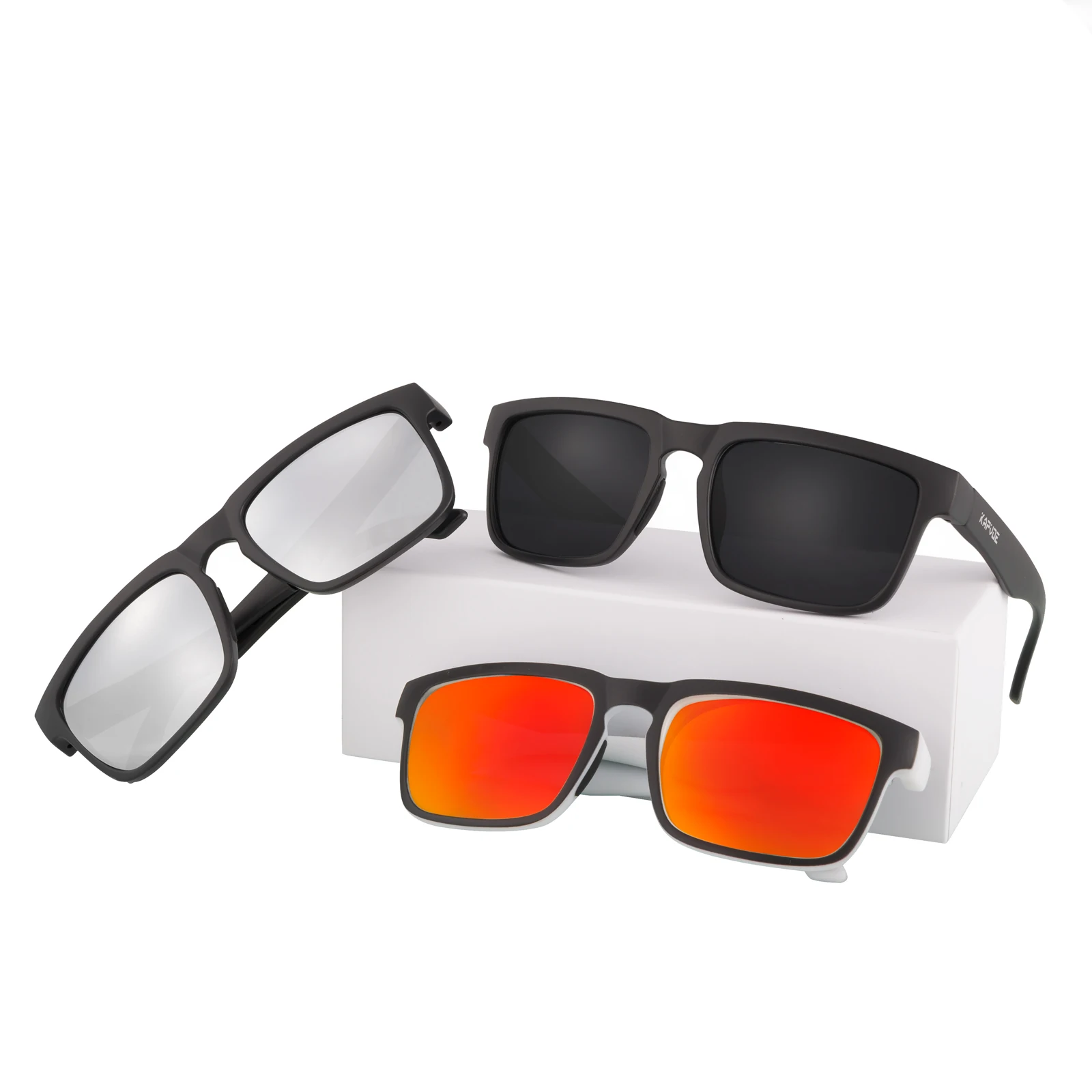 KAPVOE Polarisierte Radfahren Sonnenbrille Männer Frauen Mode MTB Mountainbike Brillen Sport Straße Fahrrad Reiten Shades Racing Gläser