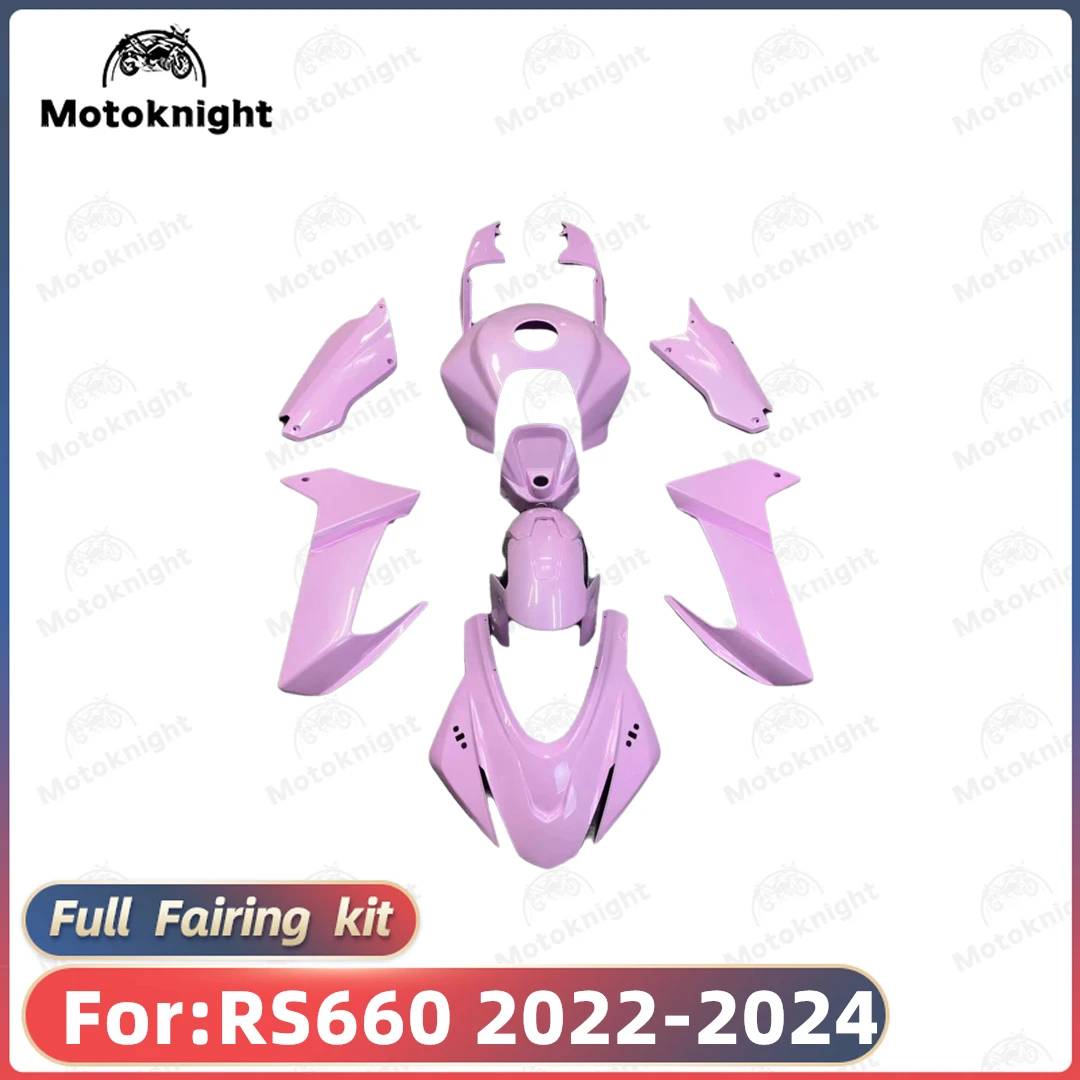Motoknight Neues ABS-Motorrad-Verkleidungsset, passend für Aprilia RS660 2022 2023 2024, individuelles Verkleidungsset, Karosseriegehäuse 4