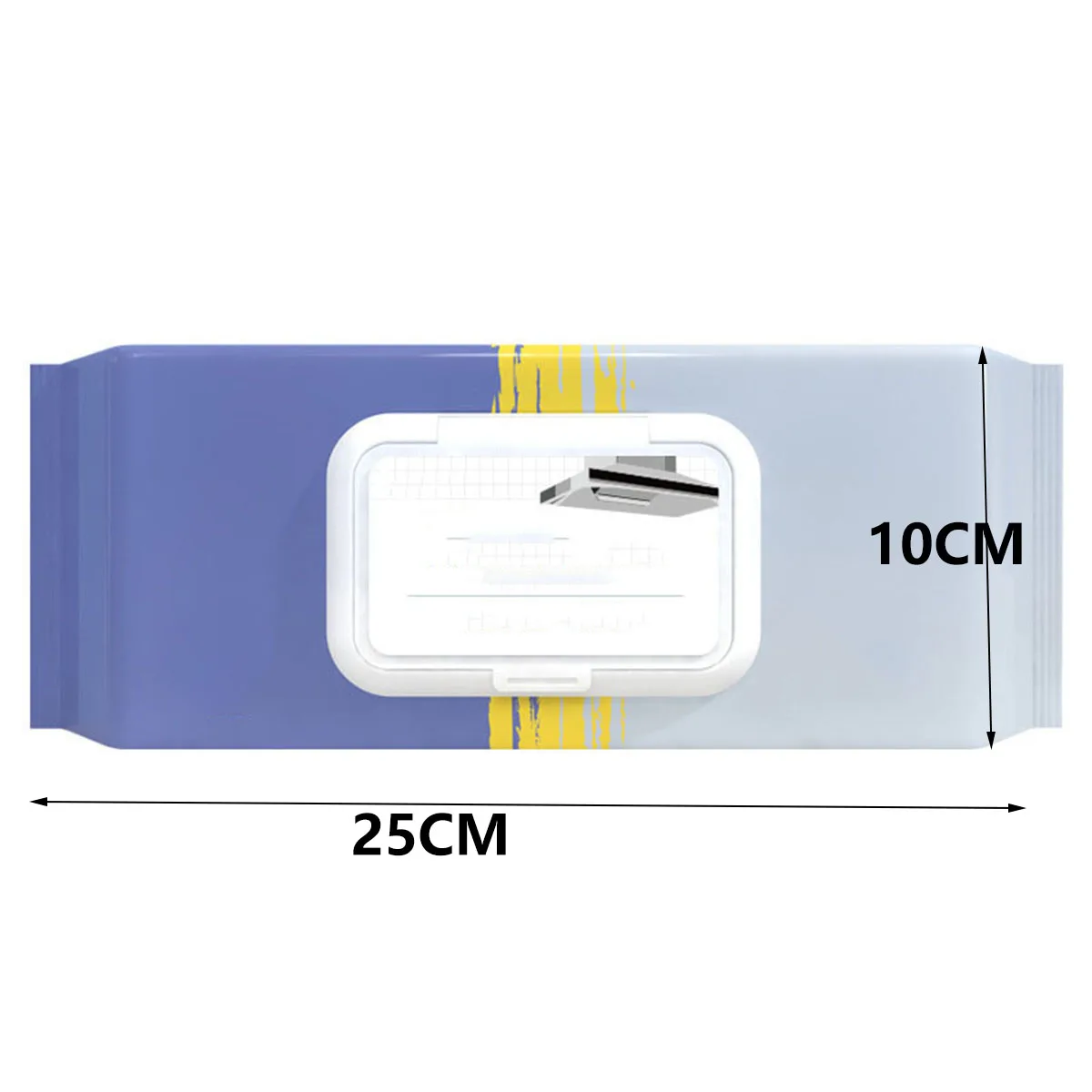 Bild 7: Küchentücher zum Entfernen von Öl und Schmutz, Haushaltsreinigung, Dunstabzugshaube, speziell eins abwischbare, nasse Papierhandtücher, Einweg-Gesichtstücher