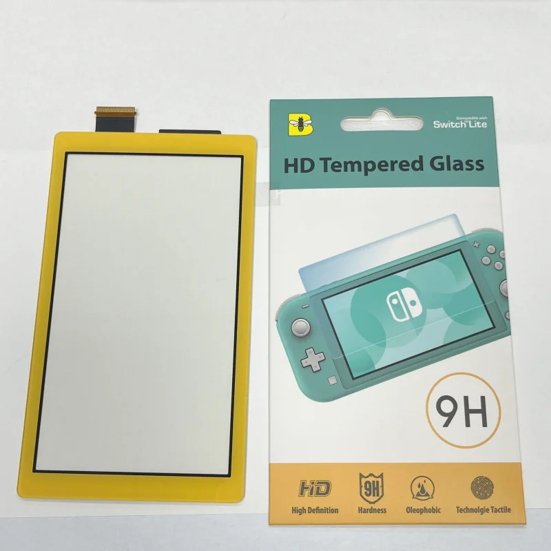 สําหรับ NS Lite LCD Touch Screen Part 0.26 มม.กระจกนิรภัยป้องกันหน้าจอสําหรับ Nintendo SWITCH Lite หน้าจอ LCD ป้องกัน 9H