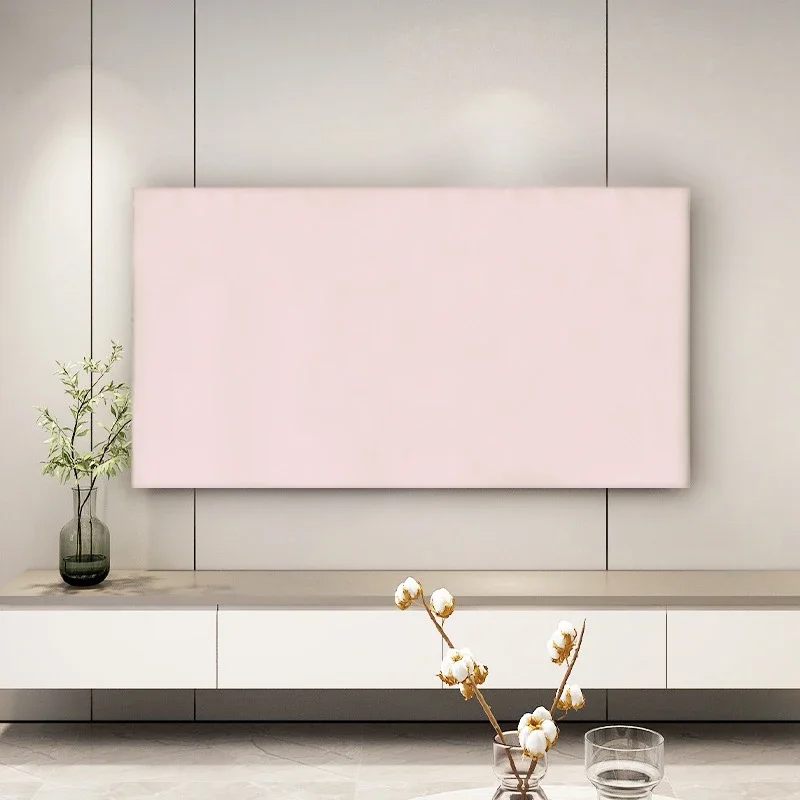 Funda Protectora para TV LCD, Cubierta Antipolvo de Color Sólido, Funda Decorativa Elástica para Televisor, Universal para TV de 32/42/46/55/69/76/85 Pulgadas