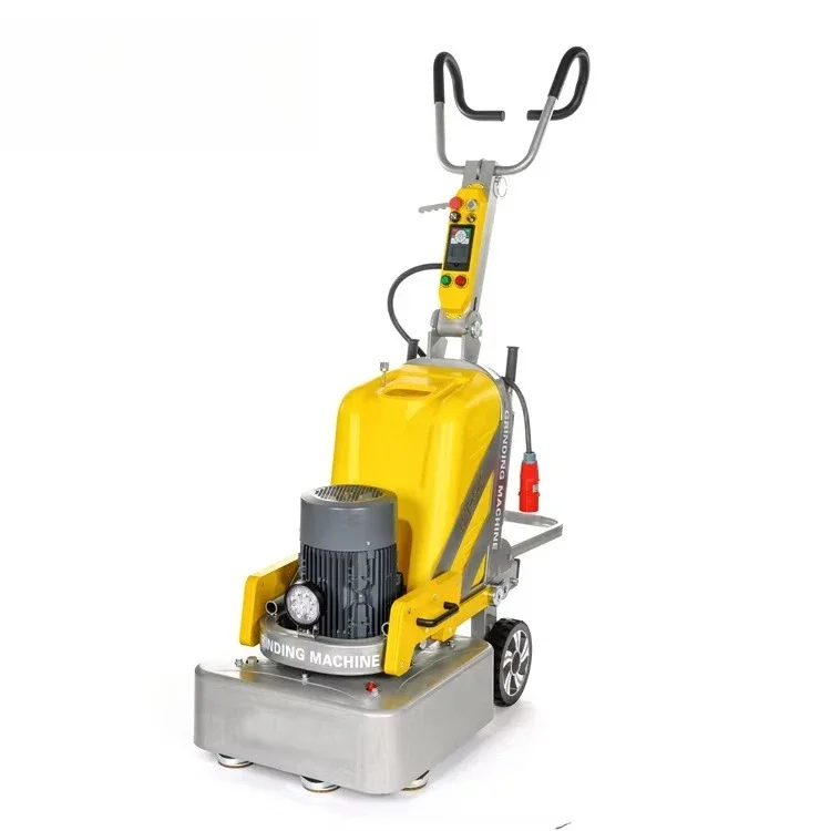 ماكينة تلميع الخرسانة الماسية 12 رؤوس ماكينة طحن الخرسانة ماكينة طحن الخرسانة مع مكنسة الغبار الاختيارية