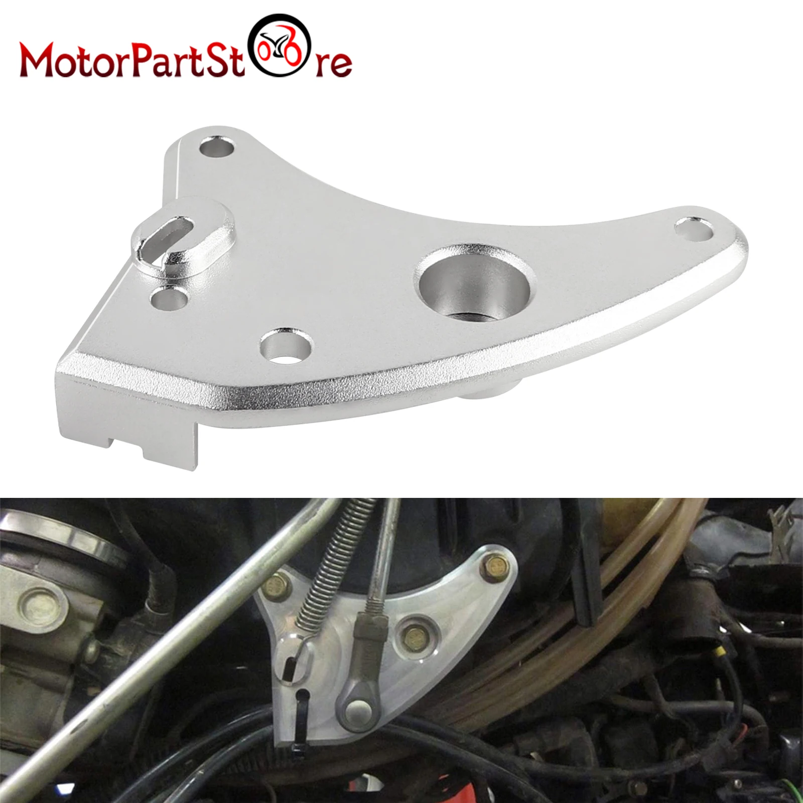 ATV Shift Arm Base Shifter Bracket Plate for Can-Am Gen 2 Billet 707000971 Outlander Renegade 450 500 570 650 800 850 1000