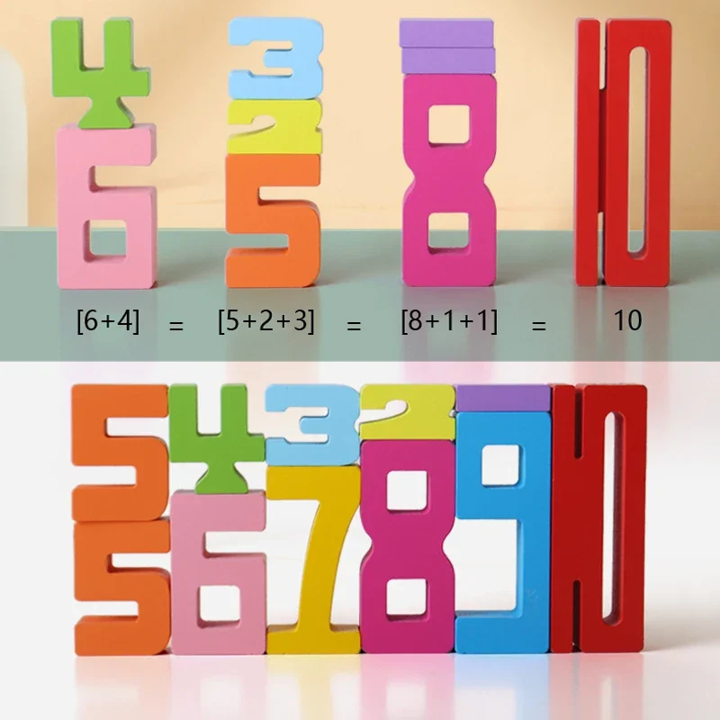 Blokken stapelen 3D digitale puzzel balansspel bouwstenen puzzelbord montagestenen educatief speelgoed voor kinderen