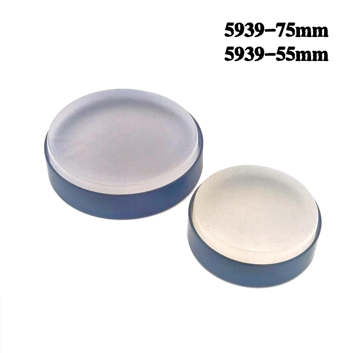 

75mm 55mm Watch Case Watch Movement Holder Cushion Transparent Soft Silicone Watch Movement Cushion Pad Watch Repair Tool