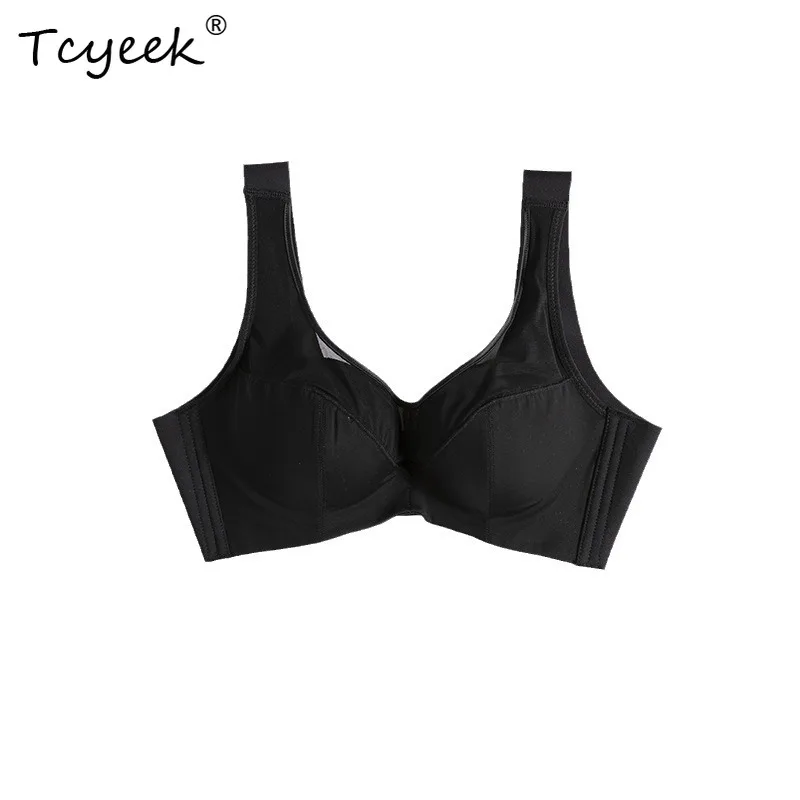 

Tcyeek, Lining 100%Real Silk Sexy Bra, Women Small Chest Wireless, Sweet Soft Elegant Underwear, 2024 Summer New P464114QM