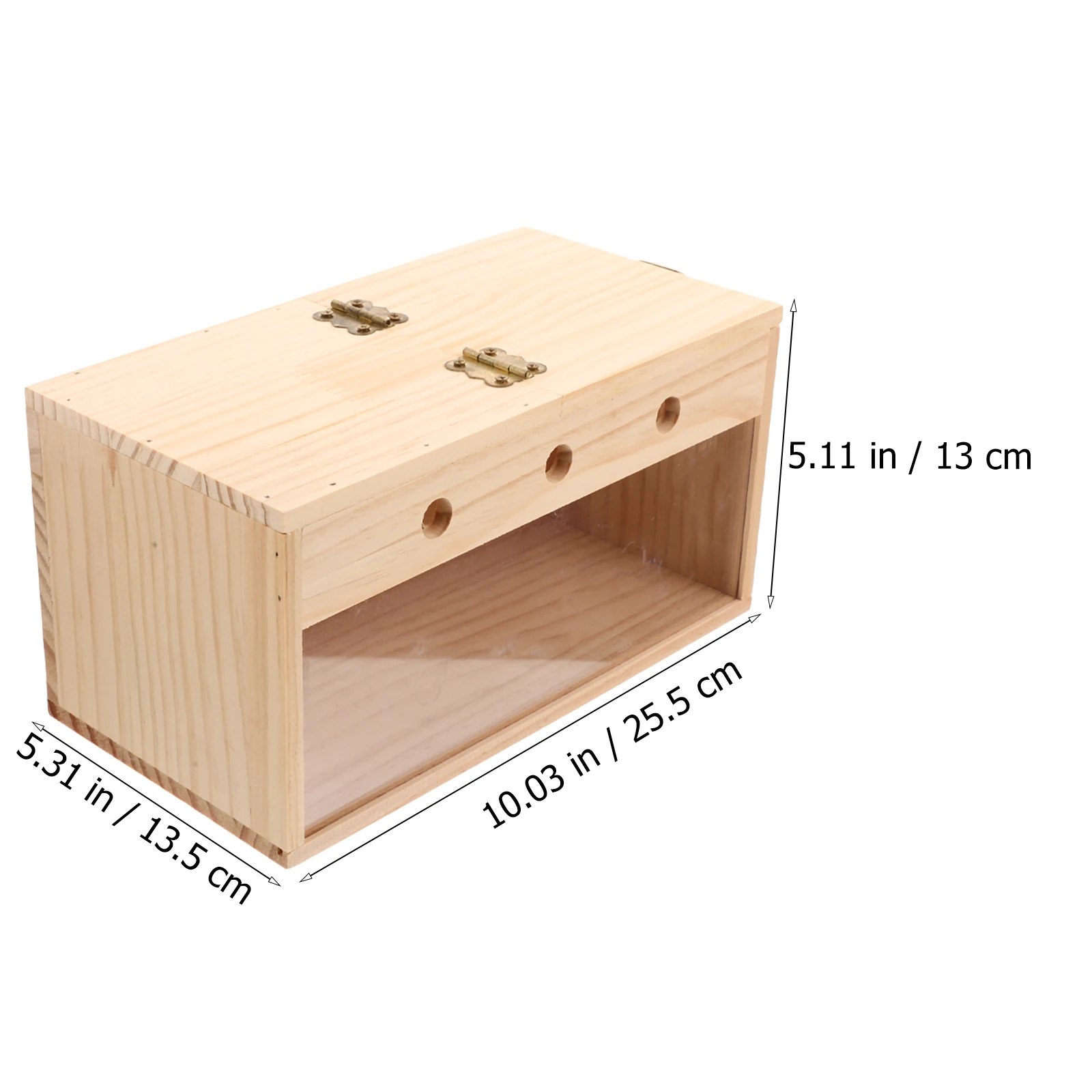 

Transparent Breeding Box Parakeet Supply Bird for Parrot Supplies Nests Outdoor Accessory Nesting