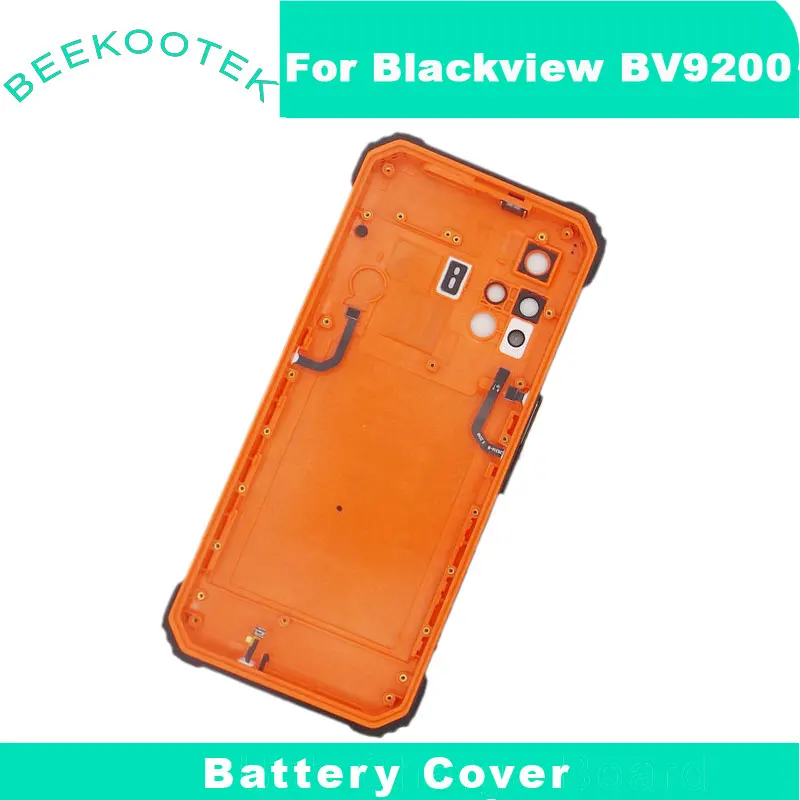 New Original Blackview BV9200 Battery Cover Back Cover With Receiver Fingerprint Mic Accessories For Blackview BV9200 Smartphone