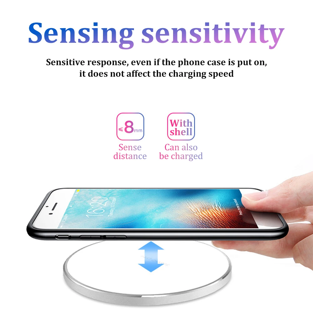 35W Fast Wireless Chargers USB Type-C Wireless Charging Pad For Mobile Phone Aluminum Alloy desktop Quick Charger