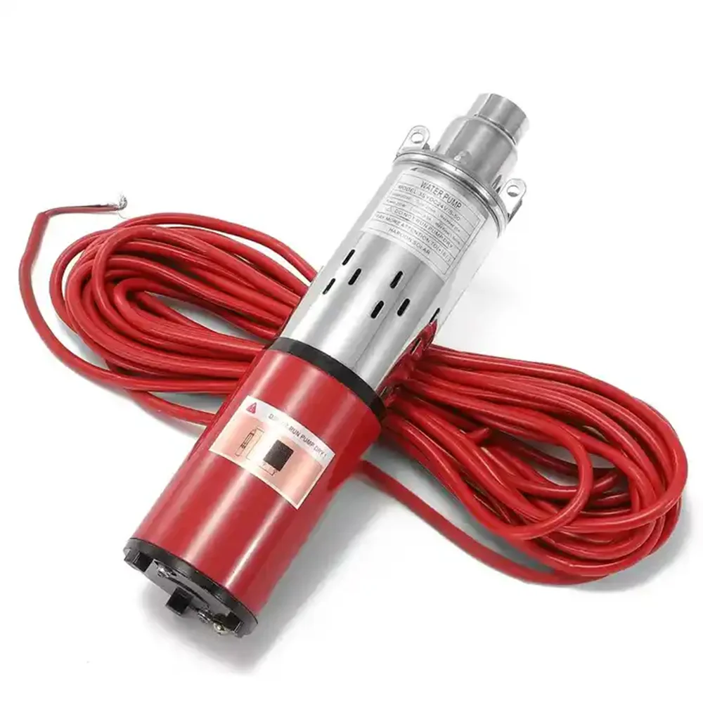 

120W12V30M 250W24V50M 300W48V80M Щетка постоянного тока Глубокий погружной солнечный водяной насос Солнечный водяной насос для сельского хозяйства с кабелем 10 м