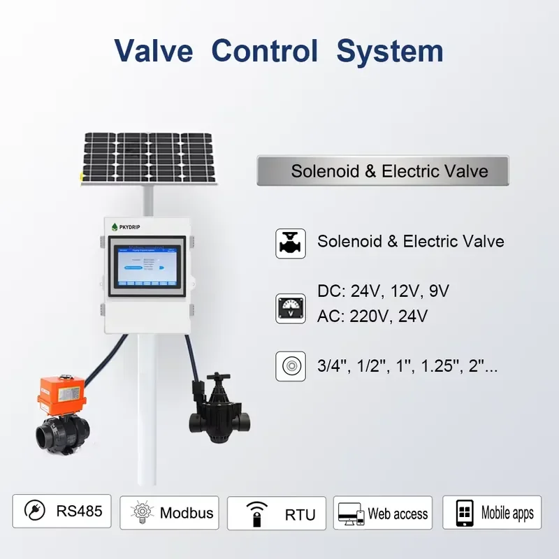 Detalle 4 de Electroválvula 1.5'' 2'' DC 12V; DC 24V; 12V/50; 24 2 Way Normally Closed Plastic Irrigation Water Solenoid Valve for Drip Irrigation System Riego