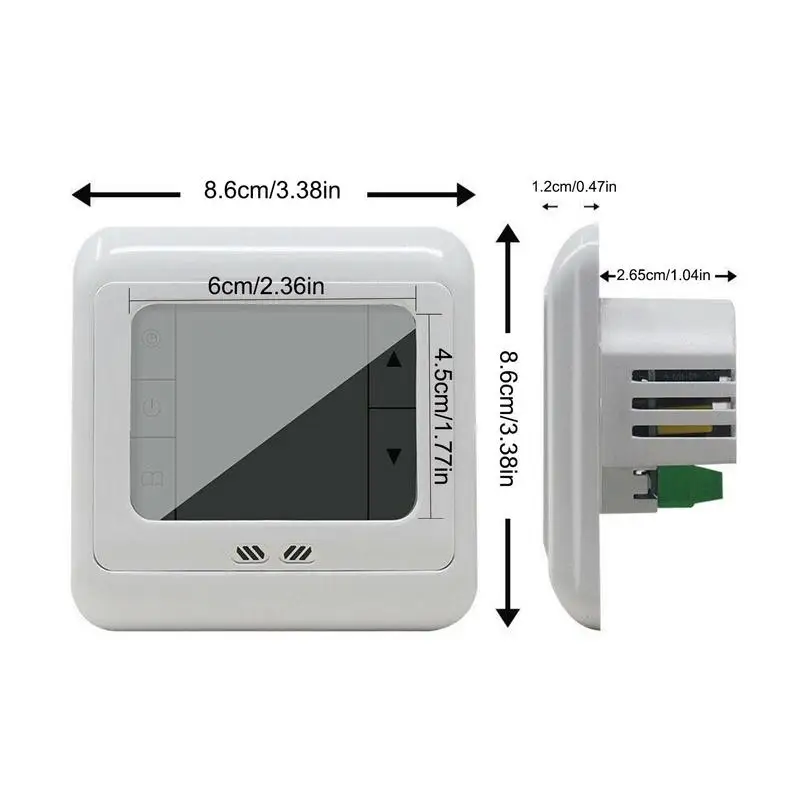 Thermostat Programmable LCD Digital Weekly Programmer Thermostat Home Programmable Thermostats Underfloor Heating Thermostat