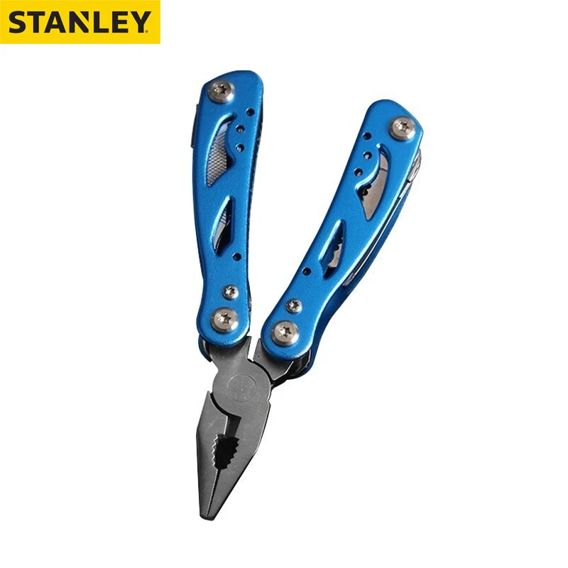 

Stanley STHT70648-23-B Mini 12 In 1 Multi-function Tool Household Folding Lineman's Pliers Wide Application Range