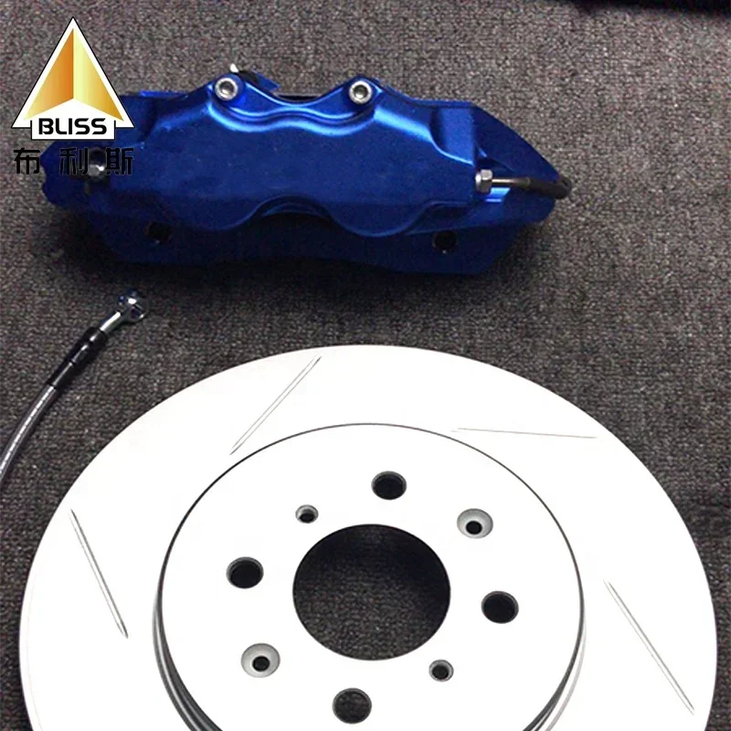 Custom Auto Brake Parts 4 Piston Modified Racing Brake Caliper Spoon Big Brake Kit For GK5