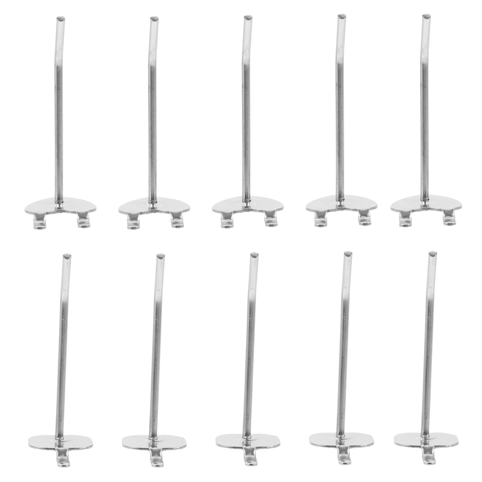 

20 Pcs Heart-shaped Hook Apple Peg Boards Hooks Shelf Silver Metal Pegboard for Tools