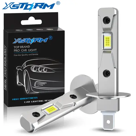 XSTORM H1 Led Headlights Bulbs 120W 20000LM Led H1 Lights NO ERROR Canbus Auto Diode Headlamp Fog Lamps 12V 6000k Automobile ﻿