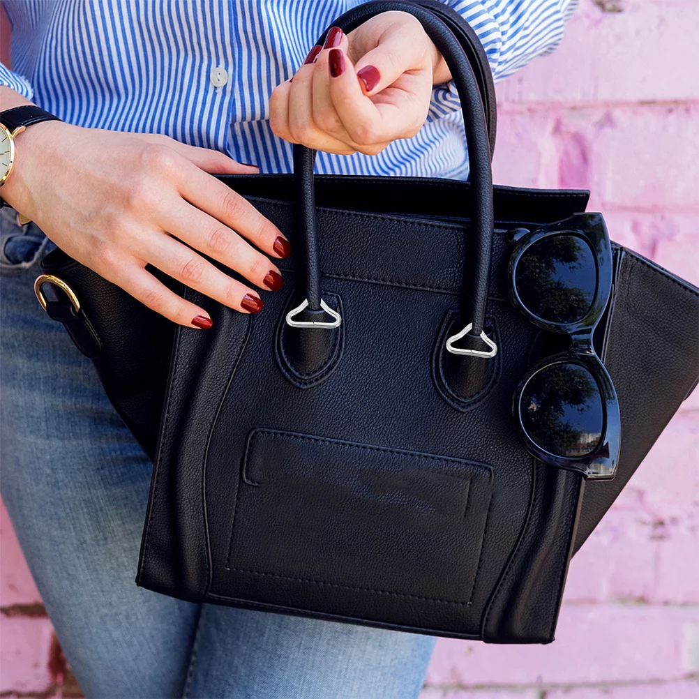 

70Pcs Trampoline Triangle Buckle Metal V-Ring for Jump Mat Replacement Heavy Duty Outdoor Safety Repair Kit Compatible with Most