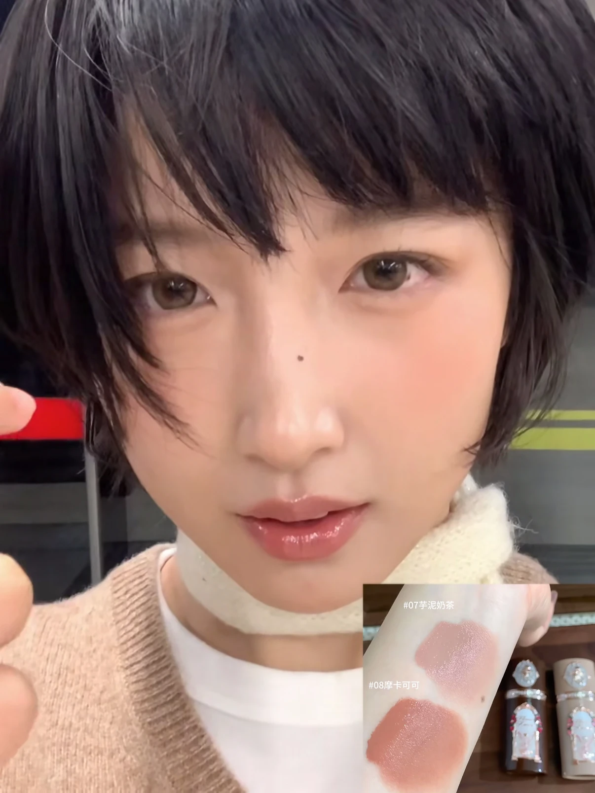 أحمر خدود سائل كيوبيد من فلاور نوز، مرطب يدوم طويلاً، مقاوم للماء، أحمر خدود طبيعي للوجه