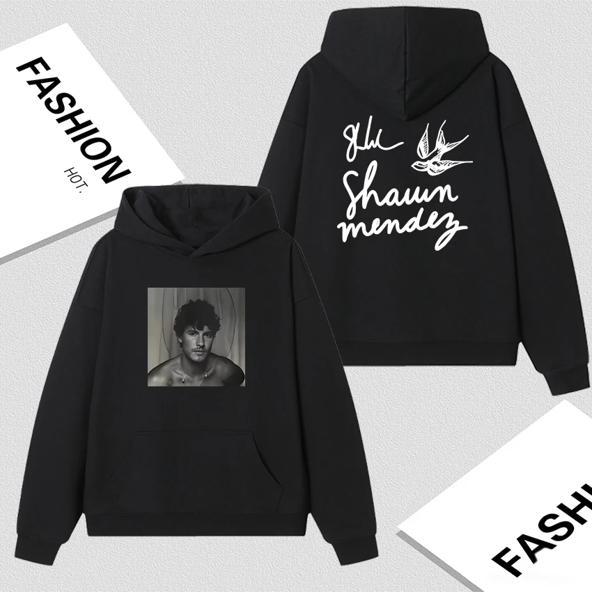 

Rapper Shawn Mendes Tour 2026 Album Graphic Hoodies Men Women Pullovers Fashion Pop Music Fleece Vintage Oversized Sweatshirts