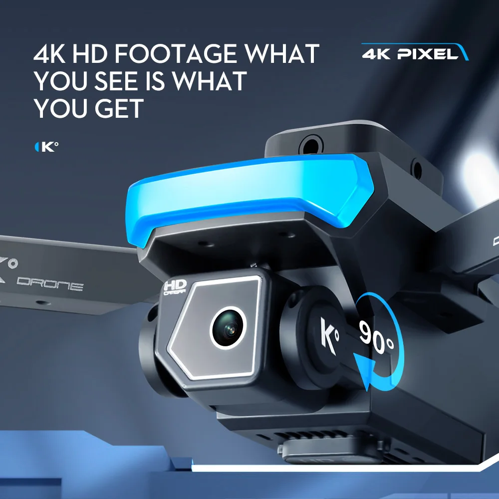 XT5 RC Helicopters Easy Fly Mini Drone 4k HD Obstacle  Avoidance Folding Quadcopter With Electrical Control Camera Kids Toy Gift