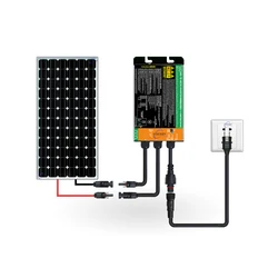 High-Efficiency Micro Inverter for Solar PV Grid Tie System MPPT 300W 350W 600W 700W DC26V-46V Solar Input AC110V-240V Output