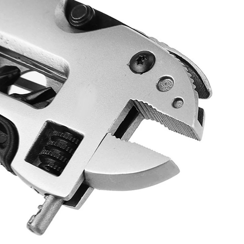 Multitool Pliers Pocket Knife Screwdriver Kit Adjustable Wrench Jaw Spanner Repair Outdoor Camping Survival Multi Tools-A68X - view 5
