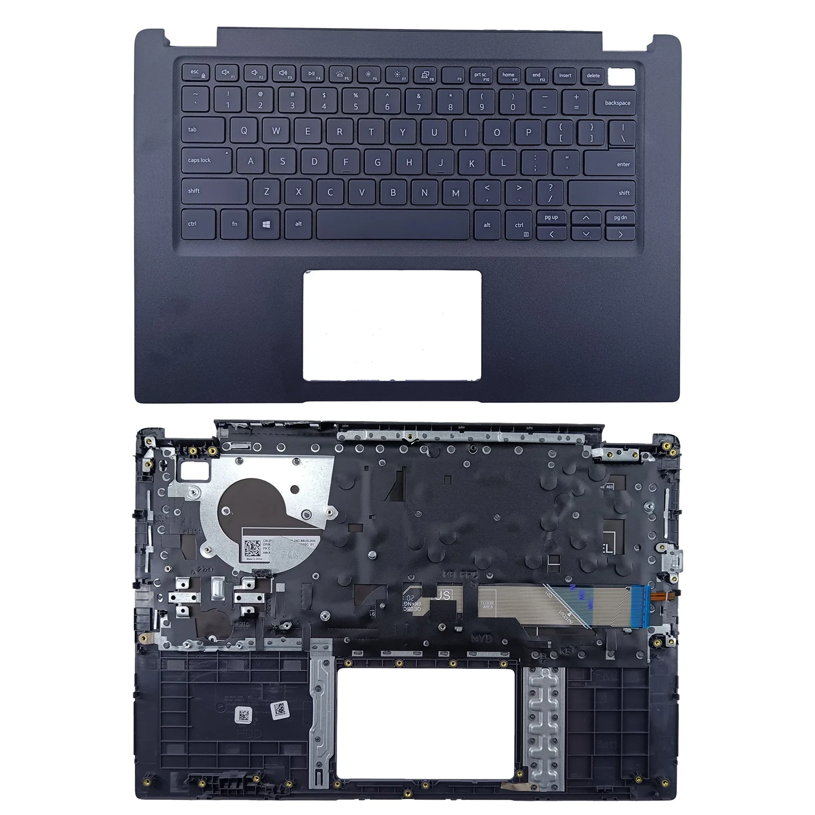 

00MC2P 0MC2P For Dell Latitude 3410 E3410 Laptop Top Case Upper Palmrest Case W/ Backlit Keyboard