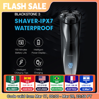 ENCHEN Electric Shaver 3D Blackstone 3 IPX7 Waterproof Razor Wet And Dry Dual Use Face Beard Battery Digital Display For Men