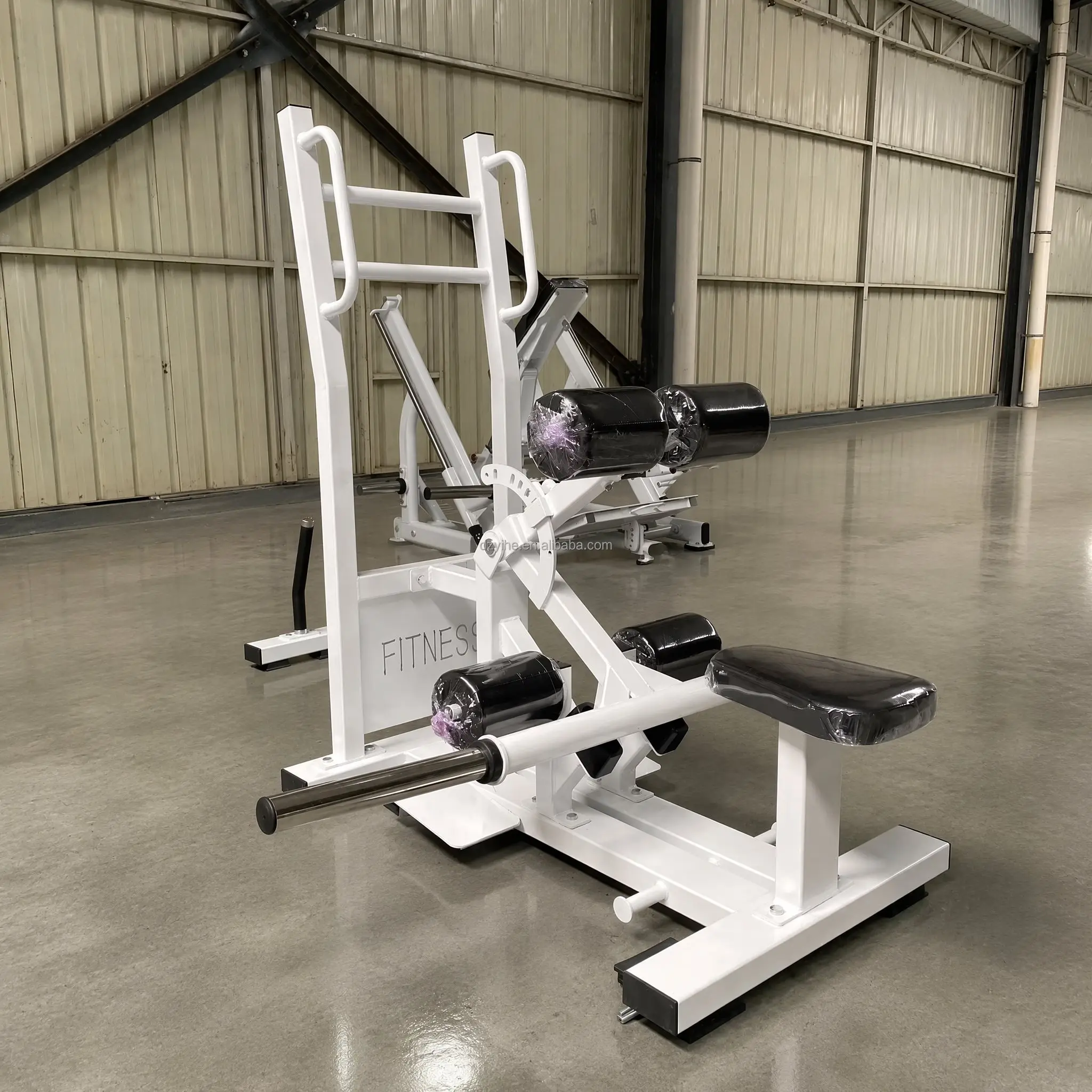 Machine professionnelle commerciale pour exercices de hanche, équipement de musculation des fessiers à charges de poids pour centres de remise en forme