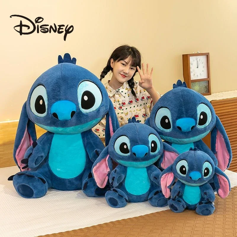 

30/45/60cm Disney Lilo & Stitch Dolls Kawaii Pillows Cute Large Plush Toys Cartoon Character Figures Birthday Gifts for Children