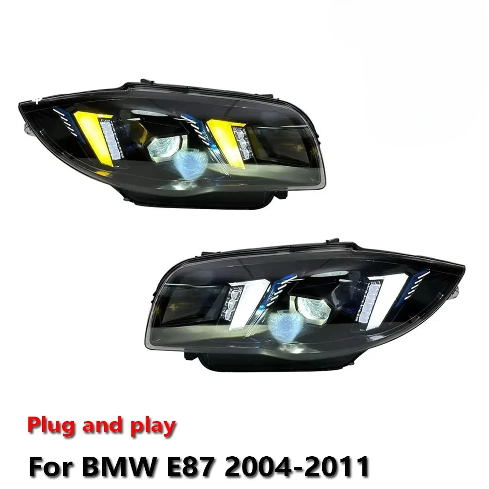

Car LED Headlight Assemblies For BMW E87 2004-2011 Fog DRL Brake Turn Signal Lamp Plug And Play