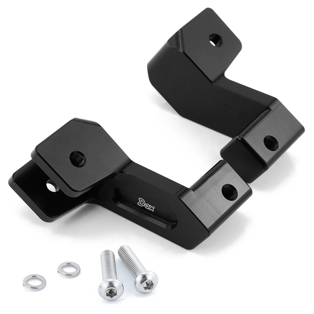 يصلح ل DAX 125 ST125 2022-2023 ST 125 دراجة نارية CNC الألومنيوم الركاب أوتاد القدم تمديد مسند القدمين أوتاد خفض عدة