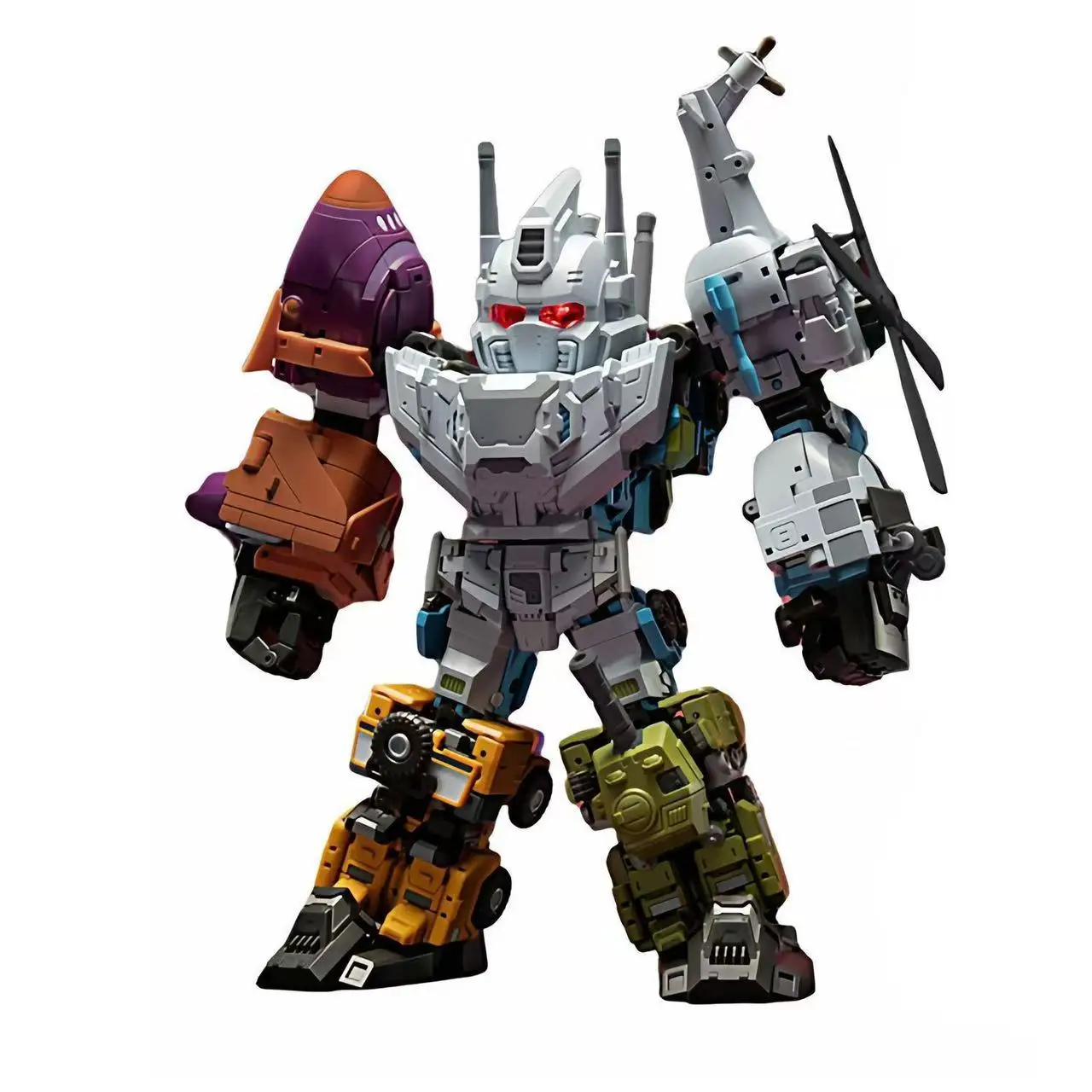 Laser Cat Huntianbao JGM-SKP03 Huntian Little Leopard Steel Boy Party Fit Transformation Toy Aircraft Model