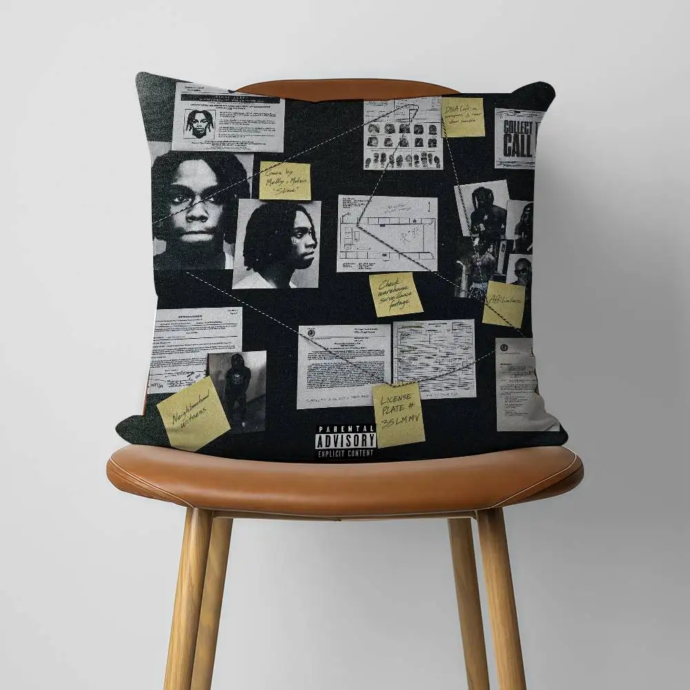 Y-YNW M-Melly Collect Call II 30x30cm 45x45cm Pillow Case Decor Protective Covers Comfortable Soft For Sofa Living Room Home Off