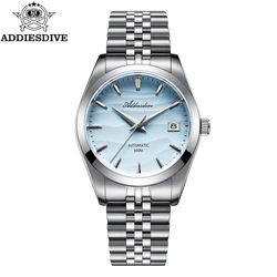 ADDIESDIVE NEW Men Watches Desert Texture 10Bar Diver Reloj Hombre Sapphire Glass NH35A Movement Automatic Mechanical Watches